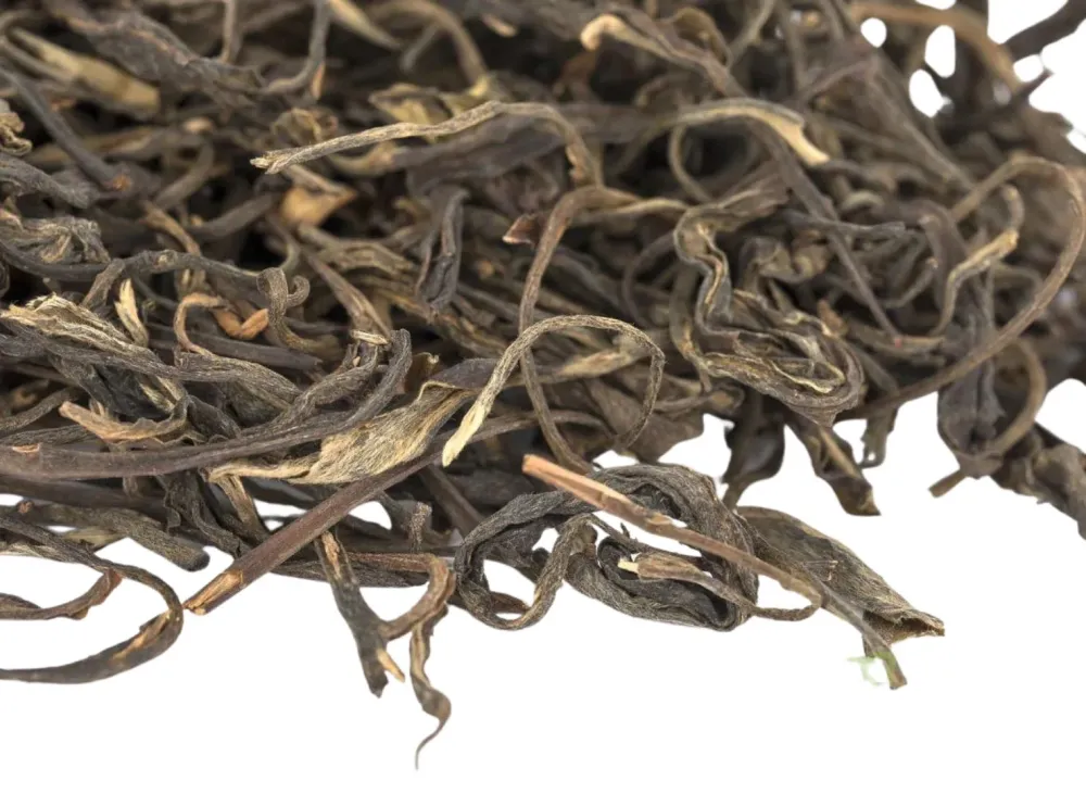 Folhas secas de Sheng Puer